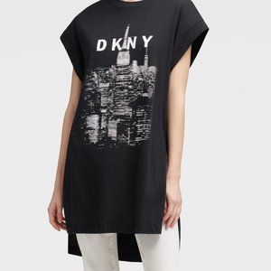 DKNY Abstract Skyline Tunic